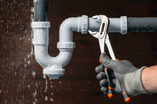 Professional Drain Cleaning technician working in Rose Hill, VA